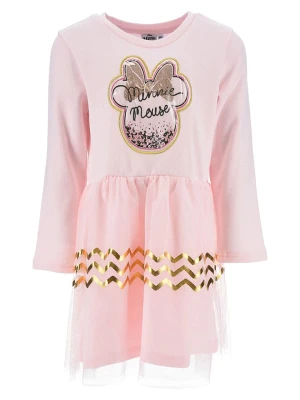 Disney Minnie Mouse Sukienka "Minnie" w kolorze jasnoróżowym rozmiar: 128