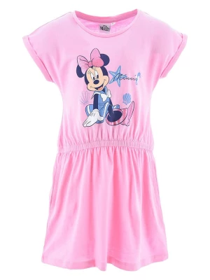 Disney Minnie Mouse Sukienka "Minnie" w kolorze jasnoróżowym rozmiar: 104