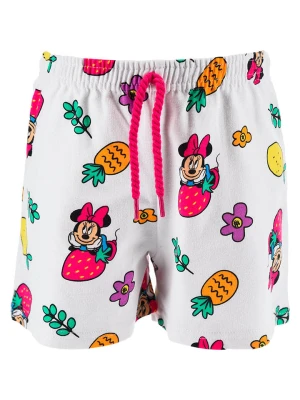 Disney Minnie Mouse Szorty "Minnie" w kolorze białym rozmiar: 128