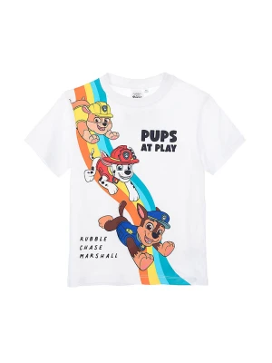 Disney Paw Patrol Koszulka "Psi Patrol" w kolorze białym rozmiar: 98