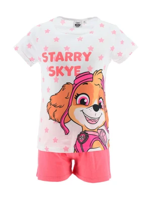 Disney Paw Patrol Piżama "Psi Patrol" w kolorze biało-różowym rozmiar: 98