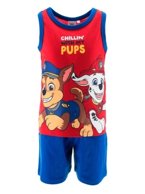 Disney Paw Patrol Piżama "Psi Patrol" w kolorze czerwono-niebieskim rozmiar: 98