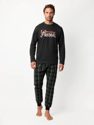 Disney Piżama "Disney" w kolorze czarnym rozmiar: L