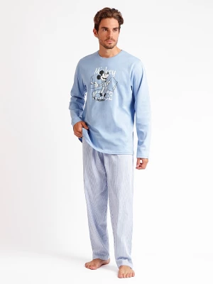 Disney Piżama w kolorze błękitnym rozmiar: XL