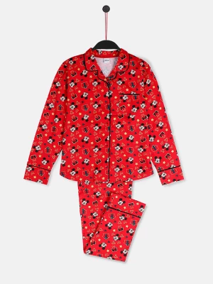 Disney Piżama w kolorze czerwonym rozmiar: 176
