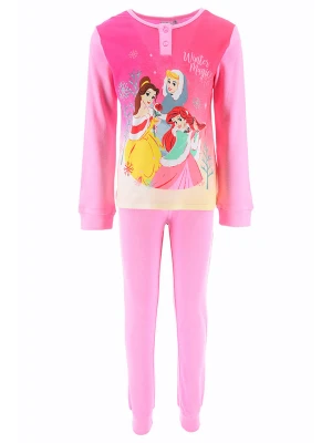 Disney Princess Piżama "Princess" w kolorze jasnoróżowym rozmiar: 104