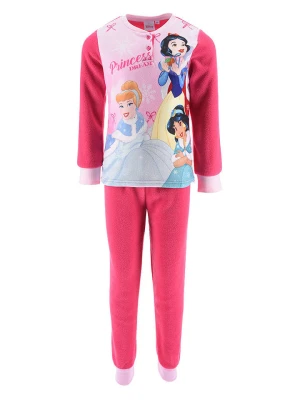 Zdjęcie produktu Disney Princess Piżama "Princesse" w kolorze różowym ze wzorem rozmiar: 98
