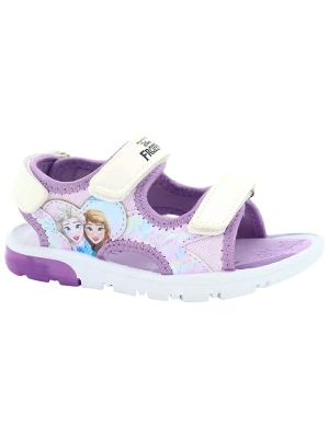 Disney Sandały w kolorze fioletowo-białym rozmiar: 32