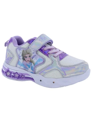 Disney Sneakersy w kolorze srebrno-fioletowym rozmiar: 32
