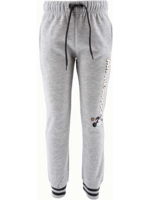 Disney Spodnie dresowe "Disney 100" w kolorze jasnoszarym rozmiar: 104