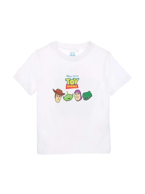 Disney Toy Story Koszulka "Toy Story" w kolorze białym rozmiar: 128