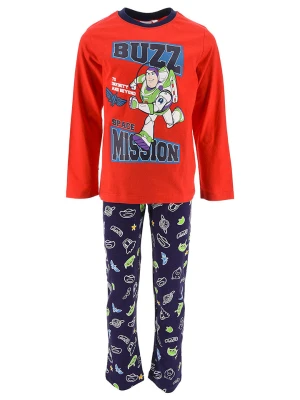 Disney Toy Story Piżama "Buzz" w kolorze granatowo-czerwonym rozmiar: 98