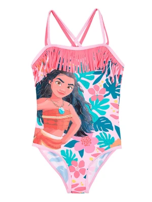Disney Vaiana Strój kąpielowy "Vaiana" w kolorze jasnoróżowym ze wzorem rozmiar: 116