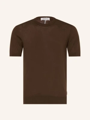 Distretto 12 Koszulka Z Dzianiny braun