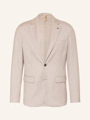 Distretto 12 Marynarka Acanto O Kroju Slim Fit beige