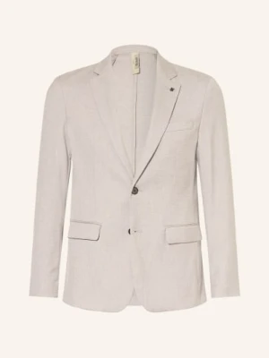 Distretto 12 Marynarka Acanto O Kroju Slim Fit beige