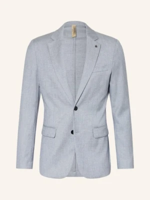 Distretto 12 Marynarka Acanto O Kroju Slim Fit blau