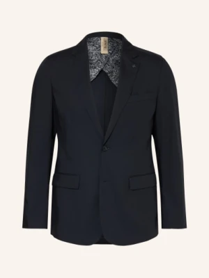 Distretto 12 Marynarka Alabastro O Kroju Extra Slim Fit blau