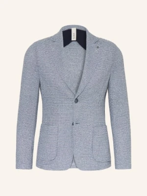 Distretto 12 Marynarka Z Tweedu O Kroju Extra Slim Fit blau