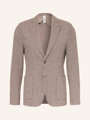 Distretto 12 Marynarka Z Tweedu O Kroju Extra Slim Fit braun