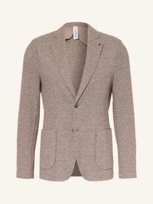 Distretto 12 Marynarka Z Tweedu O Kroju Extra Slim Fit braun