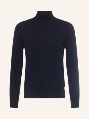 Distretto 12 Sweter Michelangelo blau GRANATOWY