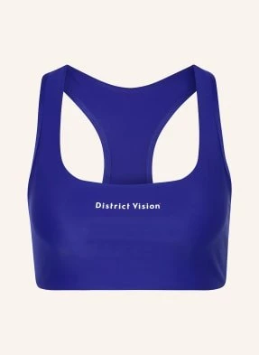 District Vision Biustonosz Sportowy Twin Layer blau