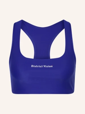 District Vision Biustonosz Sportowy Twin Layer blau
