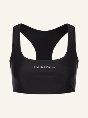 District Vision Biustonosz Sportowy Twin Layer schwarz