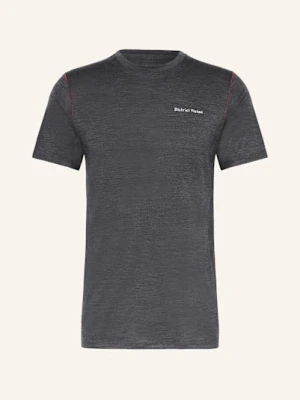 District Vision Koszulka Do Biegania Merino grau