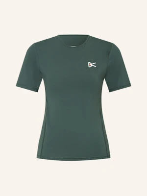 District Vision Koszulka Do Biegania Paneled gruen