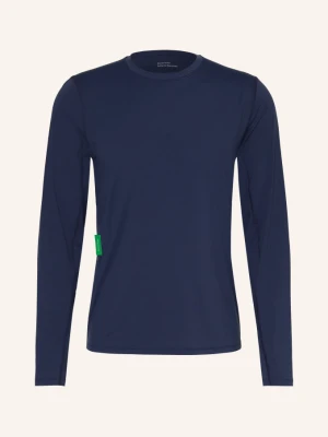District Vision Koszulka Funkcyjna Ultralight Aloe blau GRANATOWY