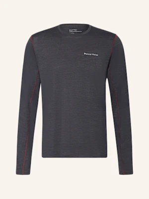 District Vision Koszulka Z Długim Rękawem grau