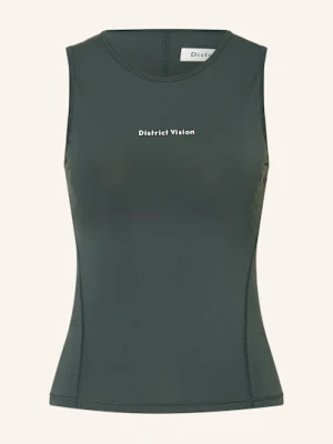 District Vision Krótki Top gruen