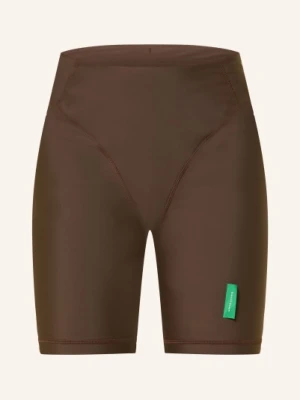 District Vision Legginsy Do Biegania Pocketed braun