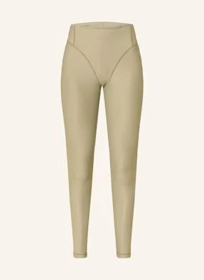 District Vision Legginsy Pocketed Studio Long gruen
