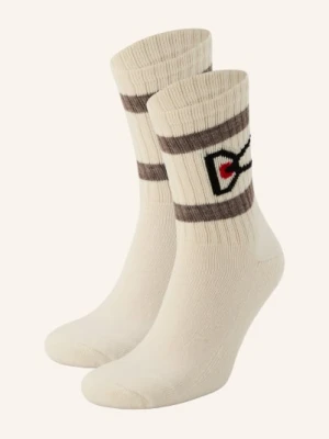 District Vision Skarpety Usa, 2 Pary beige