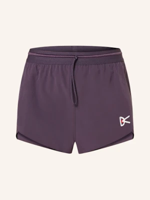 District Vision Szorty Do Biegania 2 W 1 lila