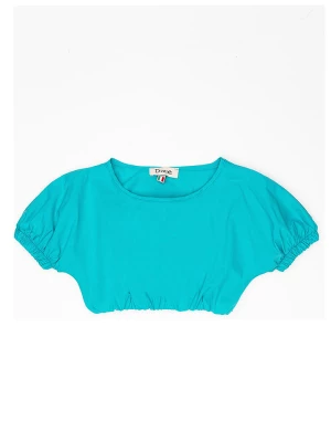 Dixie Koszulka w kolorze turkusowym rozmiar: 116
