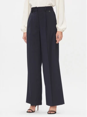 Dixie Spodnie materiałowe PCHSVCGA Granatowy Relaxed Fit