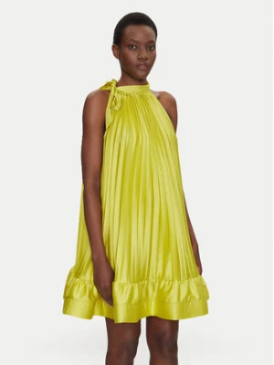 Dixie Sukienka koktajlowa A319W014A Zielony Regular Fit