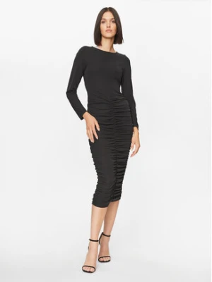 Dixie Sukienka koktajlowa AIDRTNDA Czarny Slim Fit