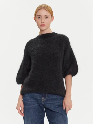 Dixie Sweter M277Y101A Czarny Relaxed Fit