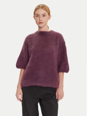 Dixie Sweter M277Y101A Fioletowy Relaxed Fit