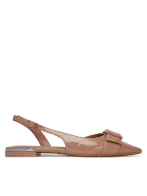 DKNY Baleriny Clemma K1563744 Różowy