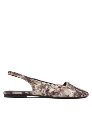 DKNY Baleriny Darrow Logo K1665915 Beżowy