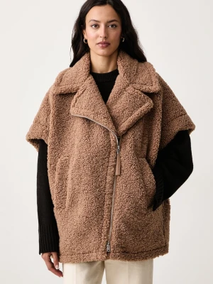 DKNY bezrękawnik damski brązowy