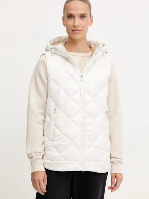 Dkny bezrękawnik kolor beżowy przejściowy DP5V3144