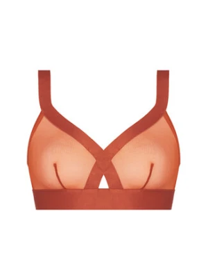 DKNY Biustonosz bezfiszbinowy DK4084 Brązowy