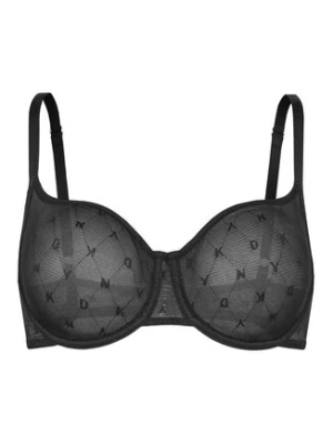 DKNY Biustonosz z fiszbiną DK4039 Czarny